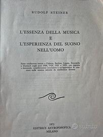 L'essenza della musica Rudolf Steiner 