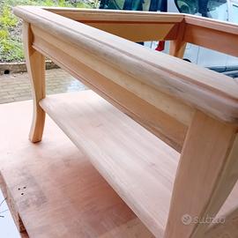 tavolino in ciliegio massello