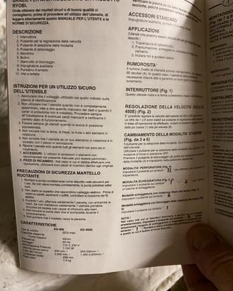 Trapano perforatore martelletto