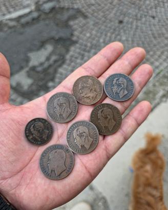 Lotto monete antiche regno di ita