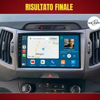Kia Sportage 3 KIT COMPLETO Autoradio Android