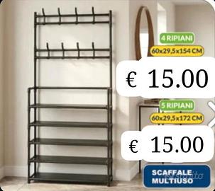 Scaffali multiuso 