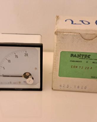 Amperometro analogico Pantec 20A