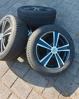 cerchi con gomme invernali