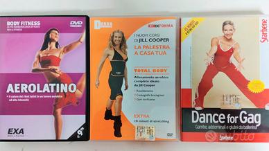 3 DVD FITNESS Dance for GAG, Aerolatino, TotalBody