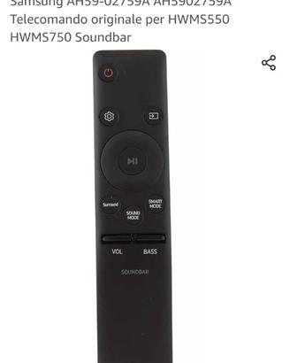Telecomando per soundbar