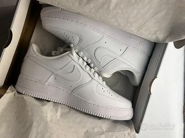 Nike Air Force 1 bianco taglia 40 nuove