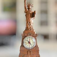 Statua della Libertà lampada orologio Vintage