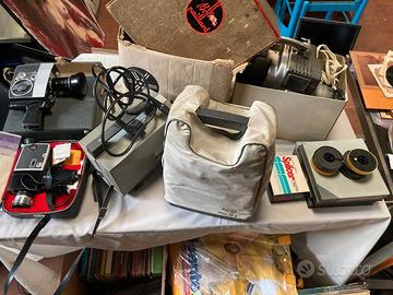 Lotto proiettori e camere 8mm e super 8mm