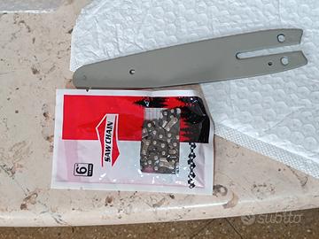 barra più catena da 6 "