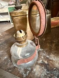 Lampada a olio d’epoca