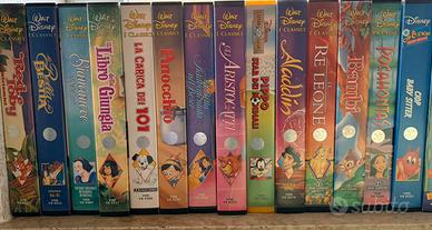 Videocassette VHS cartoni Walt Disney