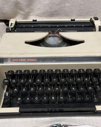MACCHINA DA SCRIVERE VINTAGE ROVER 3000