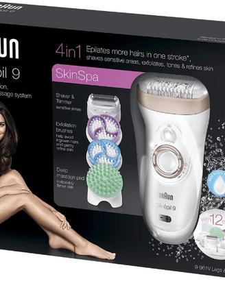 Braun Silk-épi Skin Spa 9-961v Epilatore Donna