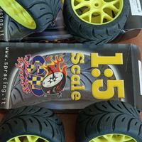 Lotto Gomme 1/5 SP Racing nuove Hard Sport
