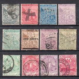 CAPO BUONA SPERANZA Inglese Francobolli diversi