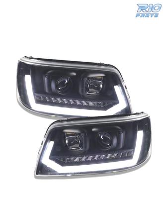 FARI VOLKSWAGEN VW T5 03-09 NUOVO LOOK FRECCIA LED