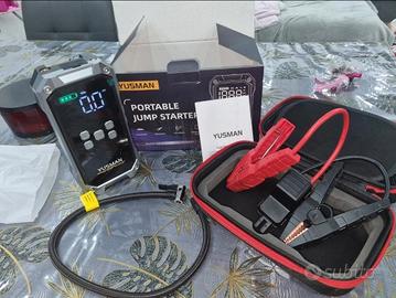 Avviatore Batteria Auto 9500A Booster Compressore 