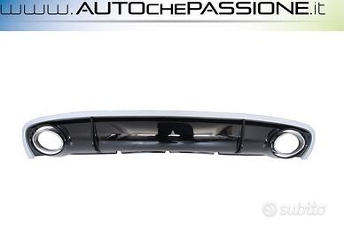 Inserto paraurti posteriore RS4 look A4 B8 07 2011