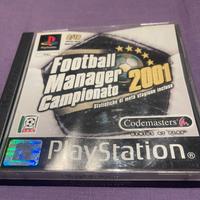 Ps1 Football manager campionato 2001 pal