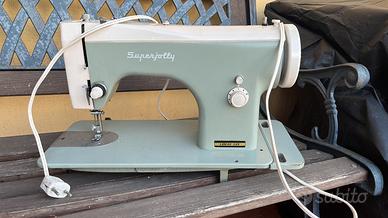 Macchina da cucire + vetro mezzo cristallo 80x90