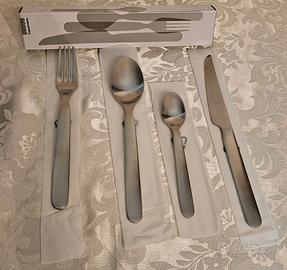 Tupperware - Set 4x posate acciaio - posto tavola