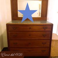 Mobili d’epoca: camera da letto del 1926