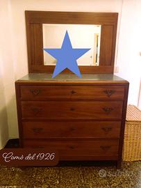 Mobili d’epoca: camera da letto del 1926