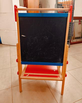 Lavagna in legno double face