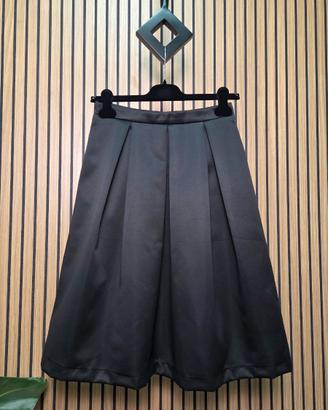 Gonna midi tessuto strutturato