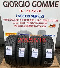 Gomme 205/55/16 Nuove e usate disponibile Montaggi