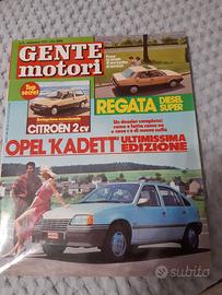 GENTE MOTORI Settembre 1984 Peugeot 205 Turbo16