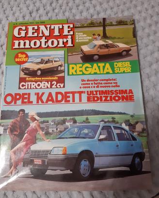 GENTE MOTORI Settembre 1984 Peugeot 205 Turbo16