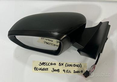 SPECCHIETTO RETROVISORE SINISTRO PEUGEOT 3008 Seri