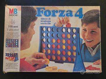 Forza 4 - Gioco Di Società Vintage MB 1978