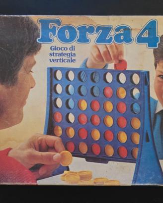 Forza 4 - Gioco Di Società Vintage MB 1978