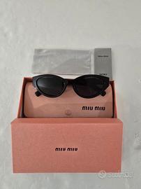Occhiali da sole Miu Miu Glimpse Neri (Full Set)