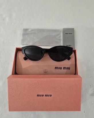 Occhiali da sole Miu Miu Glimpse Neri (Full Set)