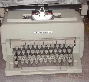Macchina pet scrivere Olivetti Linea 98