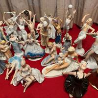 Statuine in porcellana vintage