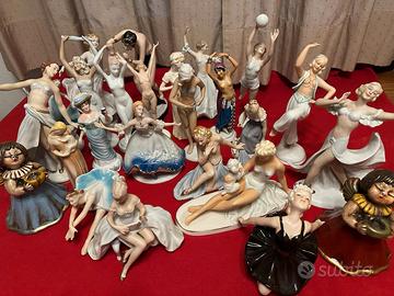 Statuine in porcellana vintage