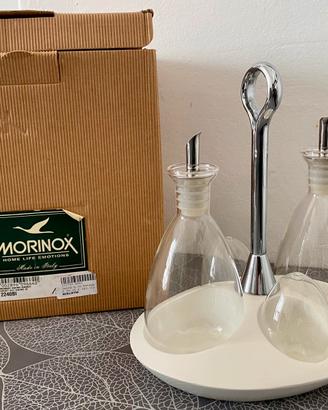 Oliera Menage da tavola Swing bianco - Morinox