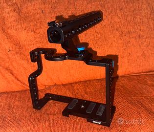 Cage con maniglia per Panasonic GH5 nuova