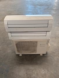 2 climatizzatori con unità esterna e staffe