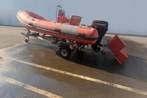 gommone m80 Marshall con carrello