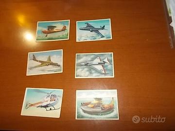 figurine di aerei anni 60