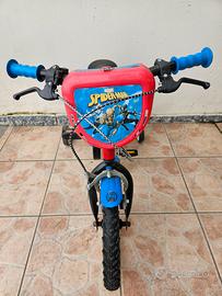 bici da bambino spiderman 