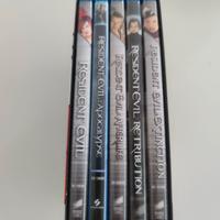 Cofanetto 5 Film Resident Evil