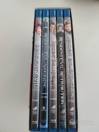 Cofanetto 5 Film Resident Evil