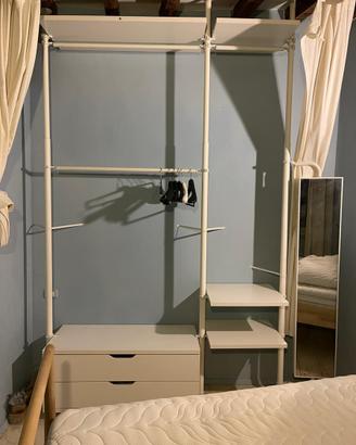 Struttura completa per cabina armadio